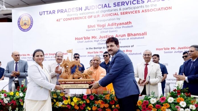 CM Yogi in UP Judicial Conference UP Judicial Conference, Lucknow