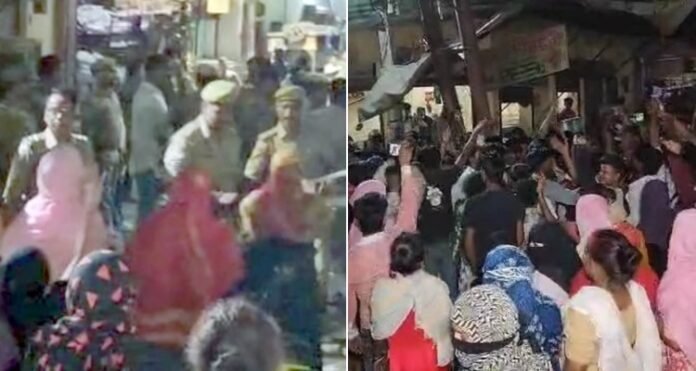 Chaos at Religious Juloos Unnao