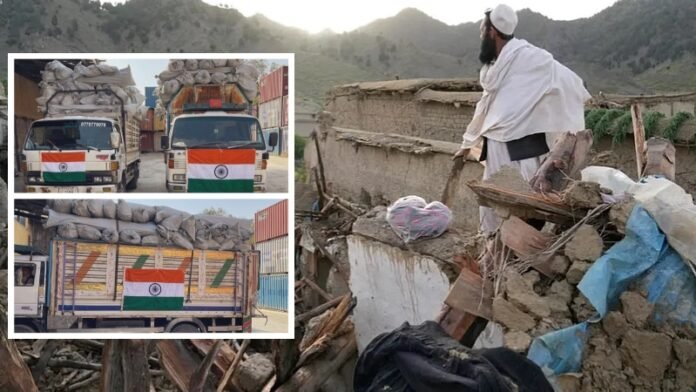 Indian Aid to Afghanistan Afghanistan Devastated by Earthquake