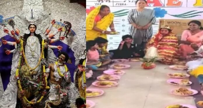 Kanya Pujan Ayodhya Navratri in Ayodhya