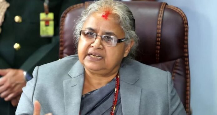 Interim PM of Nepal Sushila Karki