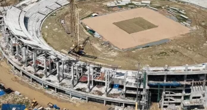 Varanasi International Cricket Stadium Arial View of the Stadium
