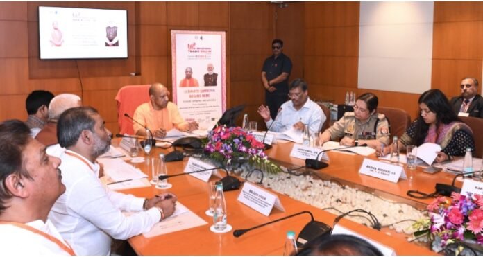 CM Yogi on ODOP CM in Meeting