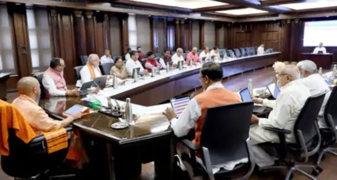 CM Yogi in Cabinet Meeting