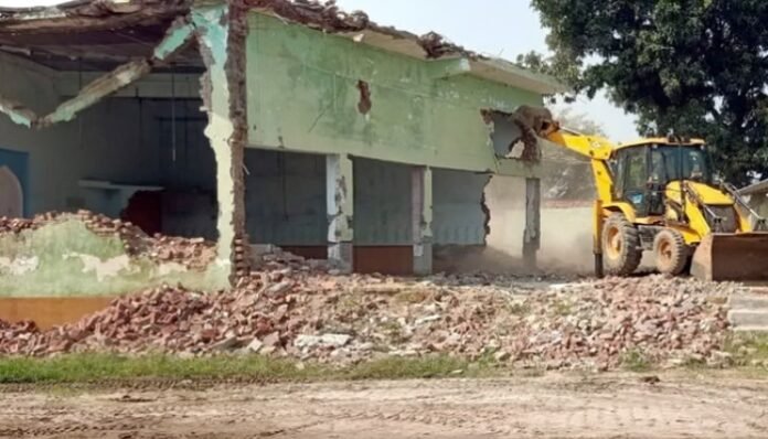 Anchora Kamboh village, Sambhal Illegal Mosque in Sambhal