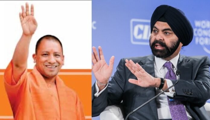 CM Yogi and World Bank Chief Ajay Banga World Bank Chief Ajay Banga