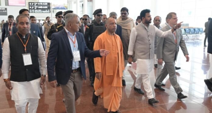 CM at Noida Airport