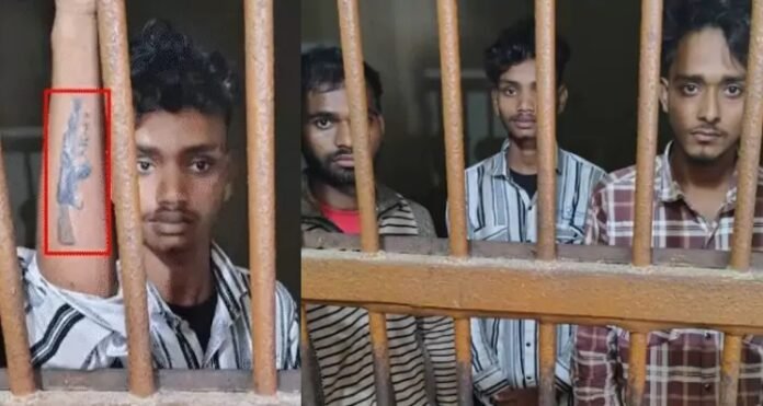 Police arrested gang members