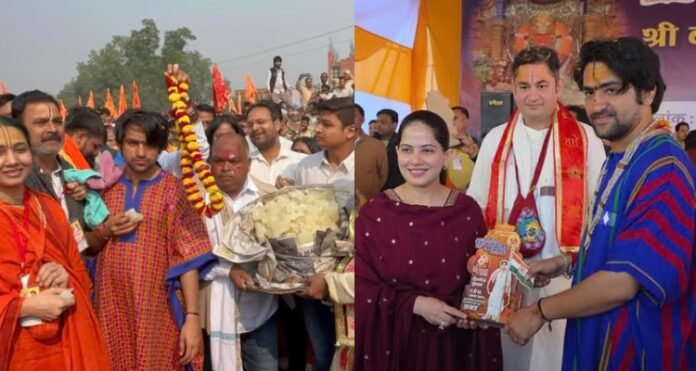 Jaya Kishori and Dhirendra Shastri