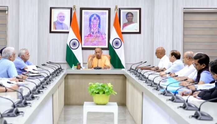 CM Yogi Holds Meeting