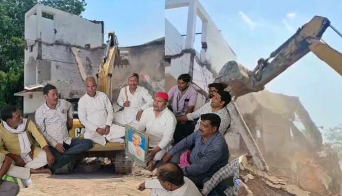 Major Bulldozer Action in Chandauli