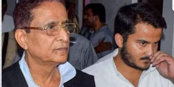 Azam Khan and his son