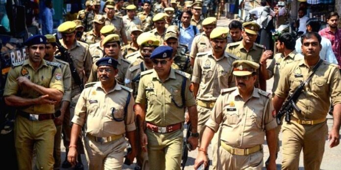 Police Conducts Flag March
