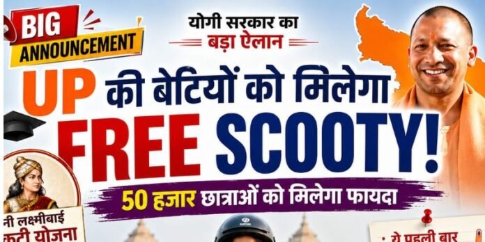 Yogi Government Plans Free Scooters for 50,000 Meritorious Girls Ahead of UP Polls