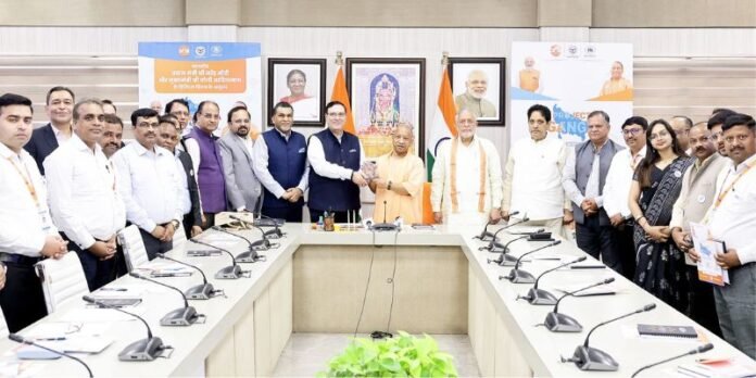 CM Yogi Launches Project Ganga in Lucknow to Boost Digital Growth Across UP