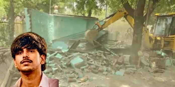 After Surya Chauhan Murder Case, Administration in Action Mode; Illegal Mazar Demolished in Tronica City Ga