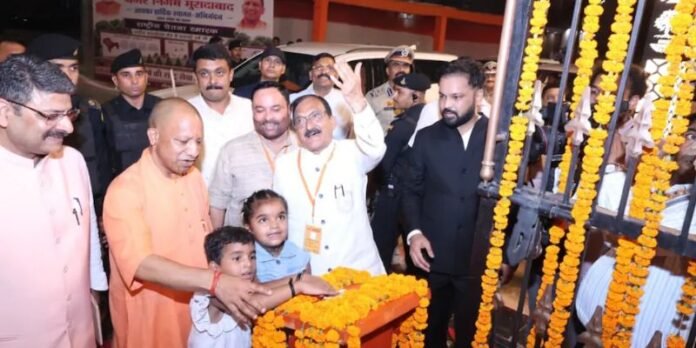 CM Yogi Invites the Girl Whose School Admission He Facilitated to Inaugurate Shri Ram Vatika in Moradabad