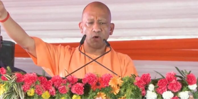 CM Yogi at Bijnor