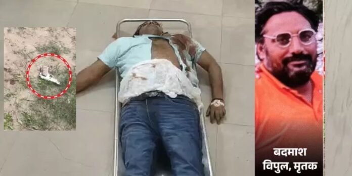 ₹50,000 Bounty, 38 Criminal Cases: Sushil Mooch Gang Sharpshooter Vipul Alias 'Khooni' Killed in Encounter