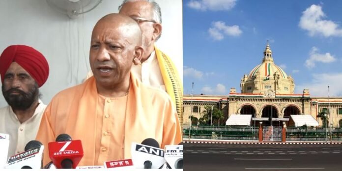 UP Assembly Monsoon Session Begins Amid Opposition Protest, Yogi Targets SP